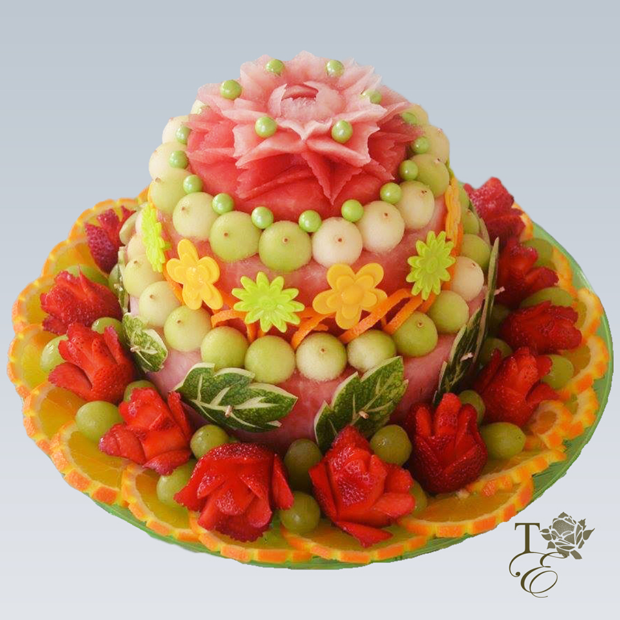 Fruit Vegetable Carving Decoration Birthday Special Occassion